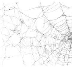Intricate spiderweb, a symbol of natures artistry