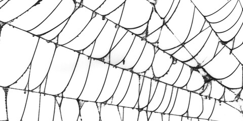 Spider web, a delicate and intricate structure