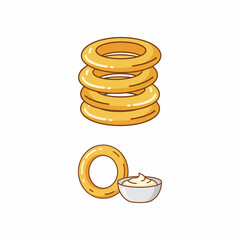 Crispy Golden Onion Rings: Perfect Snack or Appetizer