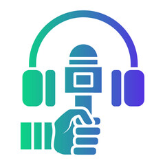 broadcast Gradient icon