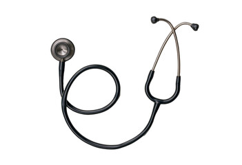 Stethoscope medical. isolated on transparent background