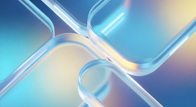 abstract blue background with waves_Soft light waves in blue and pink forming a smooth gradient suitable for modern hero backgrounds.