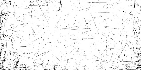 Abstract grunge black and white texture vector illustration pattern for vintage wallpaper design