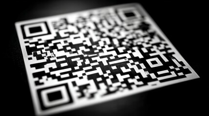 Modern QR code offers seamless digital access for innovative businesses and marketing campaigns, perfect for technology driven promotions