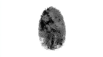 Unique identity verification with biometric fingerprint scan for enhanced security and privacy solutions in a digital world