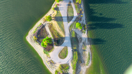 Aerial View Benbrook River Fort
