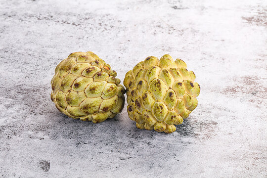 Ripe sweet juicy anona fruit