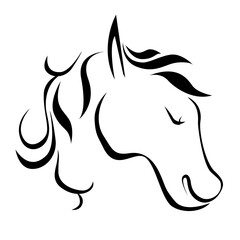 年賀 干支　午年 馬　ベクター イラスト