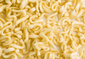 Dry pasta background