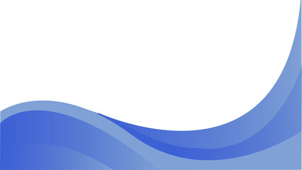 Blue Wave Abstract Background Design water