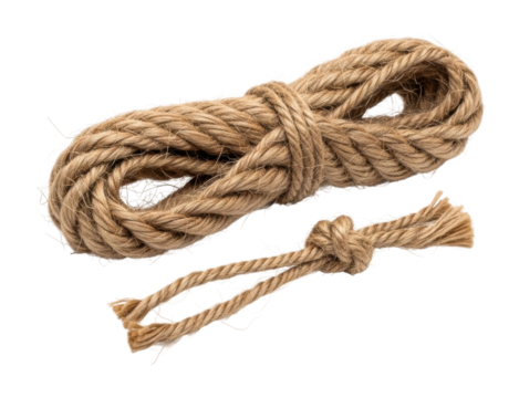 Rope tying techniques workshop instructional guide nature isolated on transparent background