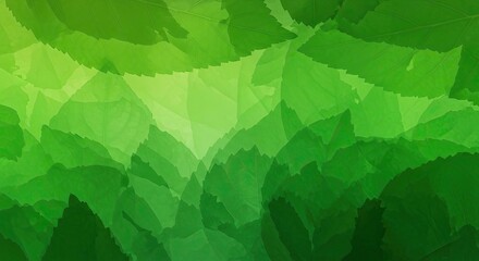 Envision lush growth with this captivating gradient of vibrant green leaves, perfect for conveying freshness, nature, and eco-friendly concepts in your next design project