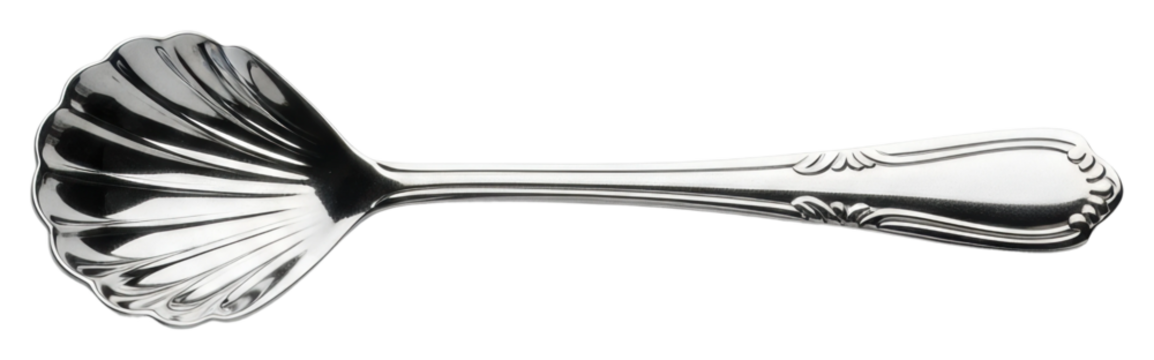 Serving spoon culinary action kitchen product isolated on transparent background