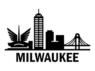 Milwaukee Skyline Logo Design for City Branding
