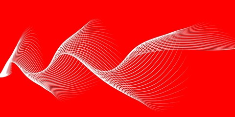 abstract background with red hearts