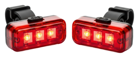 Bike safety accessories urban streets product daylight isolated on transparent background