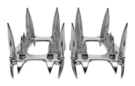 Athletic performance enhancing spikes sports field equipment training isolated on transparent background - Powered by Adobe