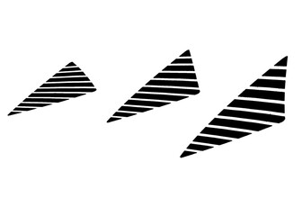 かっこいい矢印のイラスト