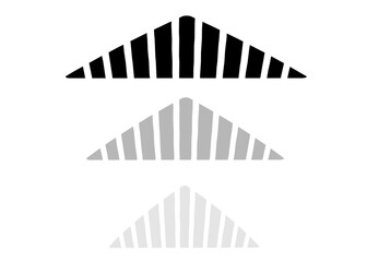 かっこいい矢印のイラスト