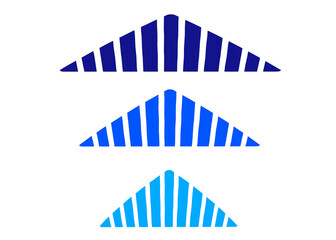 かっこいい矢印のイラスト