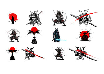 vector illustration of a silhouettes of people