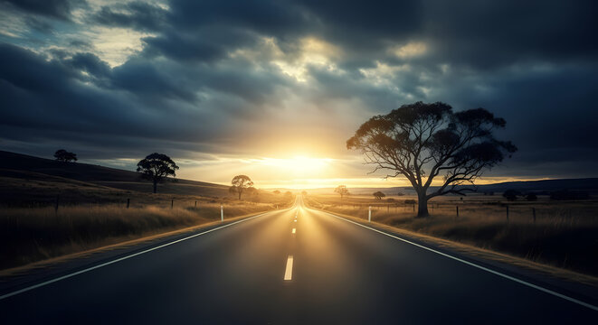 Road to the horizon &mdash; life journey and destiny