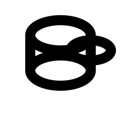 Coins Finance Icon Outline 24x24 Monoline 2px