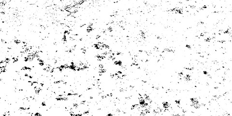 Black and white Dust overlay distress grungy effect paint. Black and white grunge seamless texture. Dust and scratches grain texture on white and black background.	
