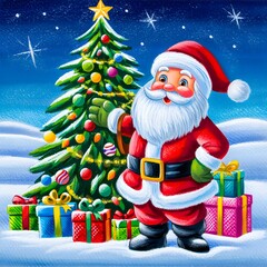 Santa&rsquo;s Christmas Tree of Joy&rdquo;