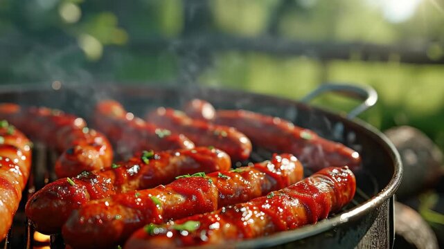 Plate of food with grill marks ready for serving