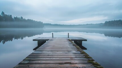 wooden pier, lake, serene, landscape, nature, travel, calm lake, wooden dock, pier, lakeside, scenery, panoramic, season, sunrise, sunset, fog, mist, autumn, summer, spring, winter, water reflection, 