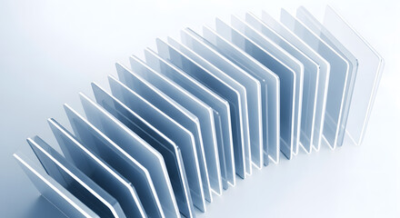 Closeup of a heat sink for cooling purposes