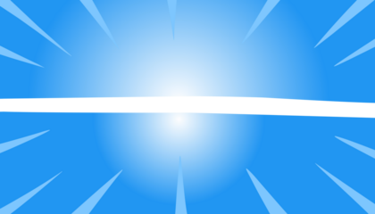 Blue background comic style design versus fight