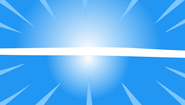 Blue background comic style design versus fight