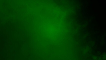 Mysterious dark green abstract nebula background evoking cosmic wonder and deep space exploration, perfect for sci-fi themes and atmospheric designs.