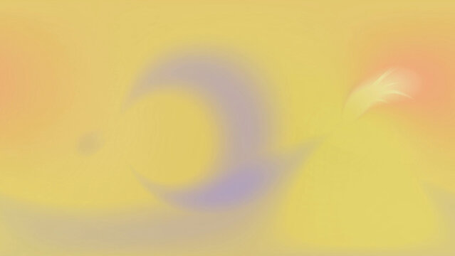 Vibrant abstract background with soft gradients and flowing shapes in warm yellow, orange, and purple tones evokes creativity and modern design.