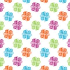 Obraz premium seamless pattern with flowers