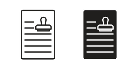 Corporative law icon for web design, mobile apps