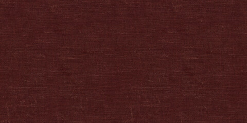 Detailed Close-up Shot of Dark Red Textile Fabric Texture Background