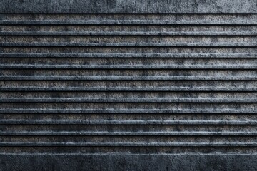 Textured metallic wall pattern with ribbed details in high resolution.