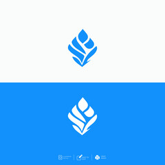 Logo template design ideas vector