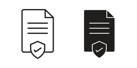 License icon for web design, mobile apps