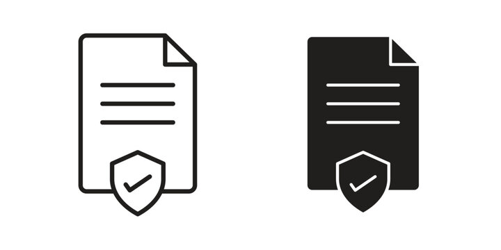 License icon for web design, mobile apps