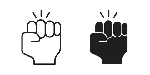 Rebellion icon for web design, mobile apps