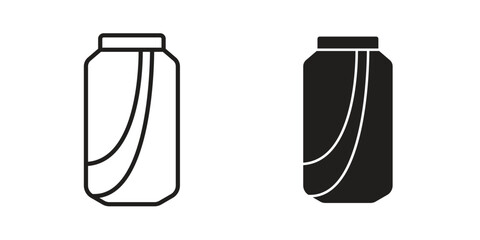 Soda can icon for web design, mobile apps