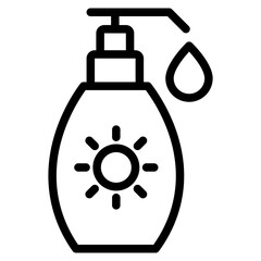 Sunscreen icon