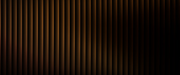 Glowing golden sunset light with summer energy. Vibrant orange and yellow gradient lines with fractal glass effect create radiant pattern full of sunshine and joy. glass effect.