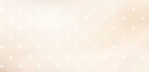 Light background with bokeh and abstract texture of silver sparkles.Blurred ivory background with silver sparkles.