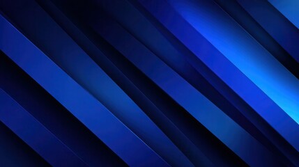 Obraz premium Commercial high-resolution photo of abstract dark blue and light blue diagonal stripes background.