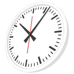 A clock showing ten past ten